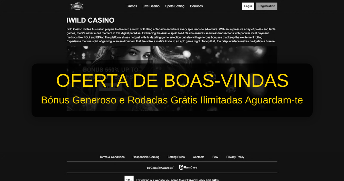 Bem-vindo ao iWild Casino: O seu Casino Online em Portugal